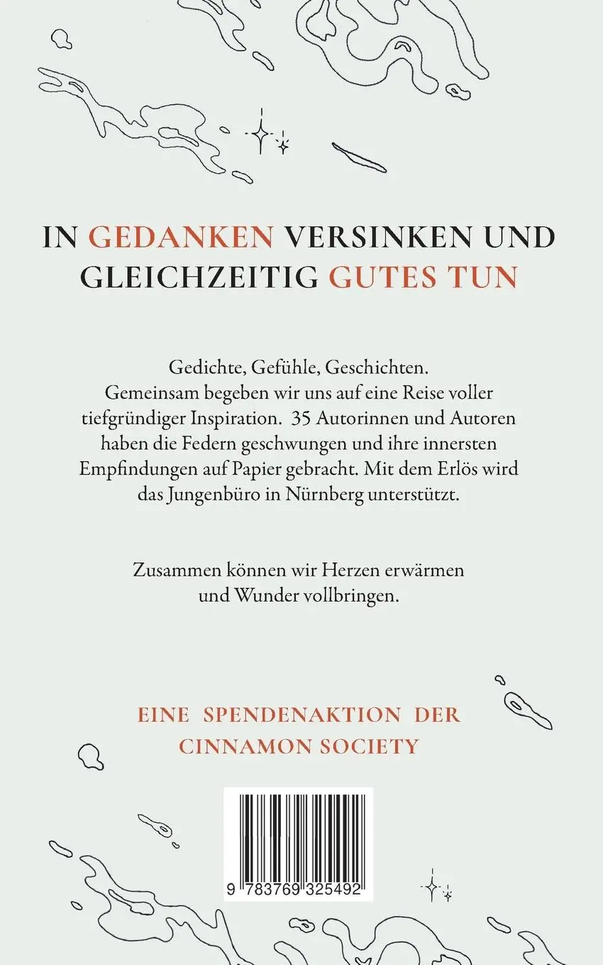 Rückseite: 9783769325492 | Zimt und Poesie | Gedankenmalerei | Cinnamon Society | Taschenbuch