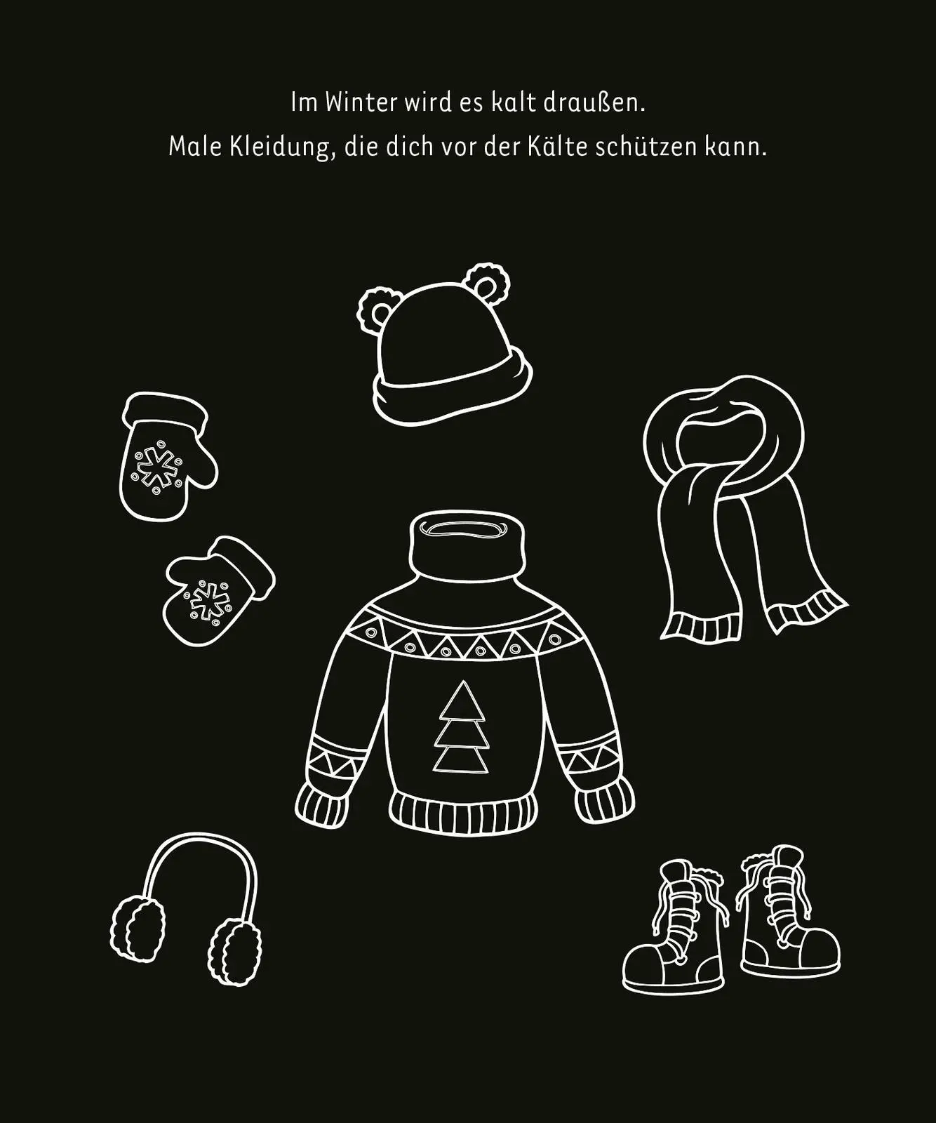 Bild: 9783845865492 | Mein leuchtendes Winter-Kritzkratz-Buch | Mit starken Leuchteffekten