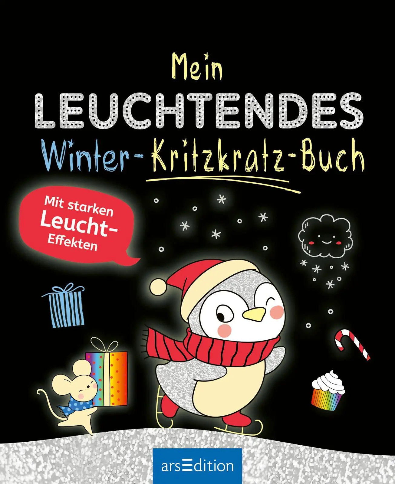 Bild: 9783845865492 | Mein leuchtendes Winter-Kritzkratz-Buch | Mit starken Leuchteffekten