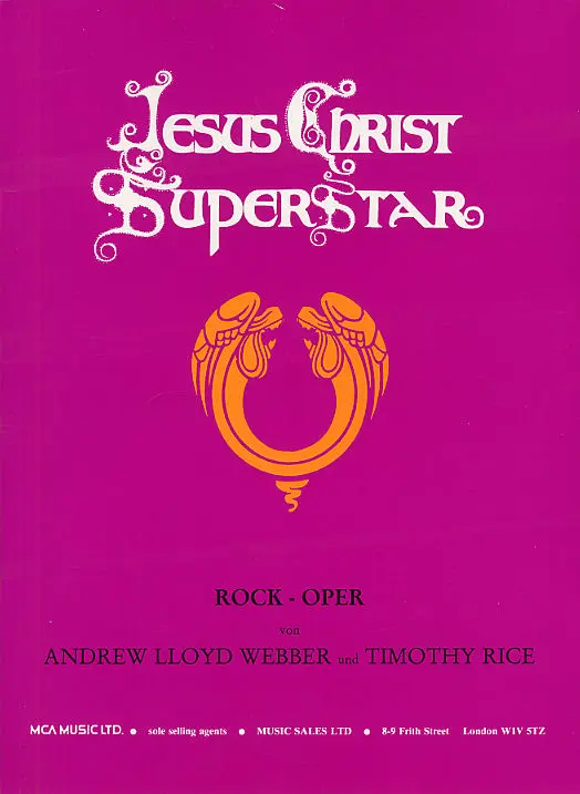 Cover: 9780711955592 | Jesus Christ Superstar | Rock-Oper - Songbook, Noten, Dt/engl | 60 S.