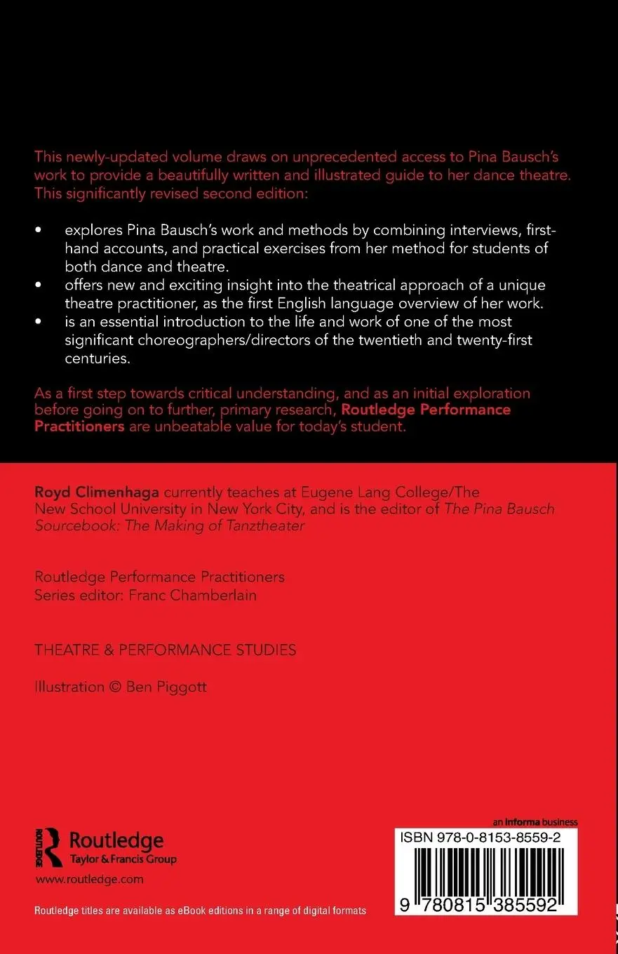 Rückseite: 9780815385592 | Pina Bausch | Royd Climenhaga | Taschenbuch | Englisch | 2018