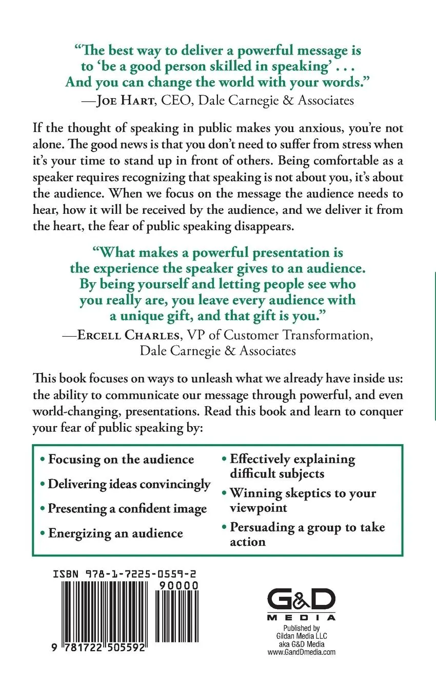 Rückseite: 9781722505592 | Speak! | Overcoming the Fear and Horror of Public Speaking | Buch