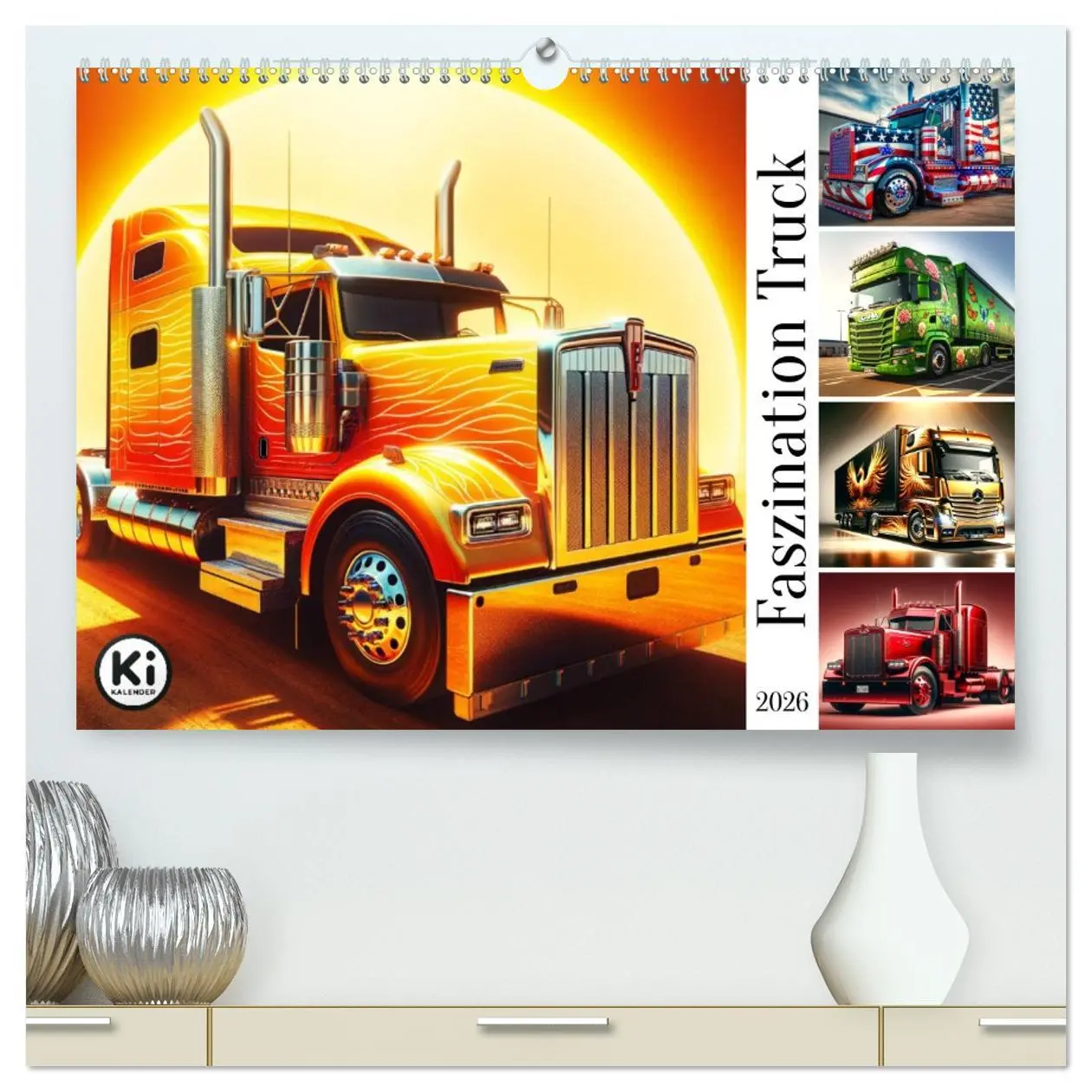 Cover: 9783457465592 | Faszination Truck: KI-Designs von Lack und Leistung (hochwertiger...