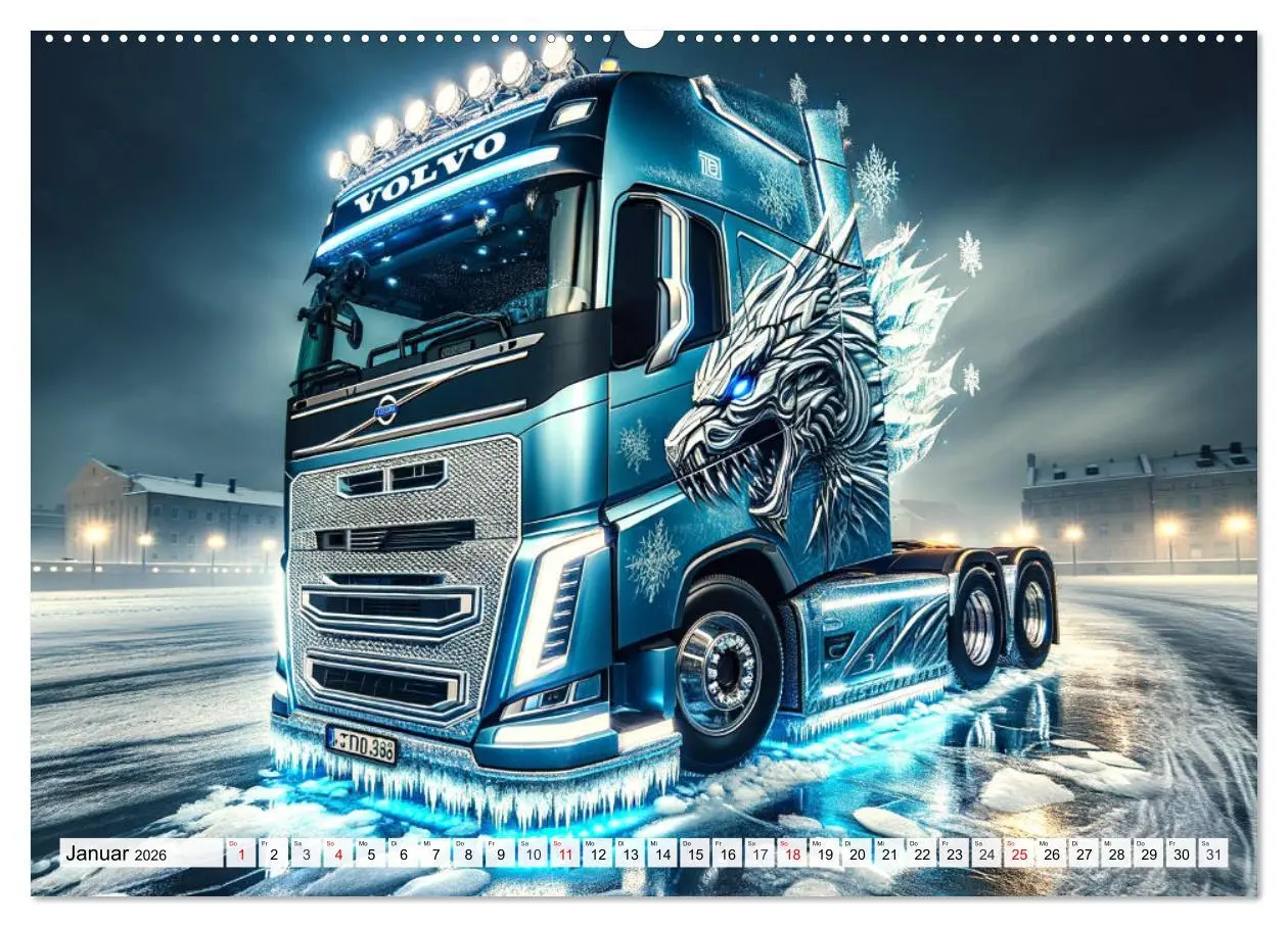 Bild: 9783457465592 | Faszination Truck: KI-Designs von Lack und Leistung (hochwertiger...