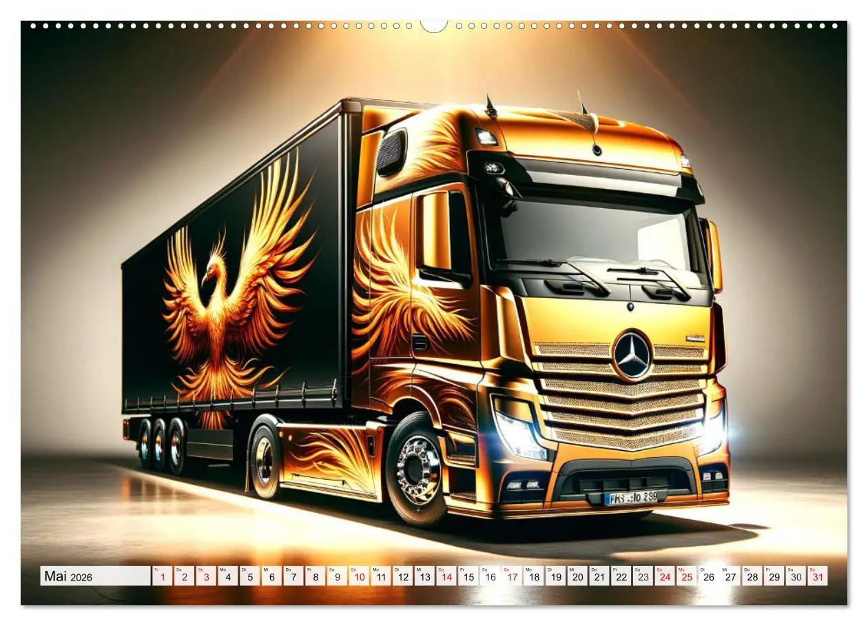 Bild: 9783457465592 | Faszination Truck: KI-Designs von Lack und Leistung (hochwertiger...
