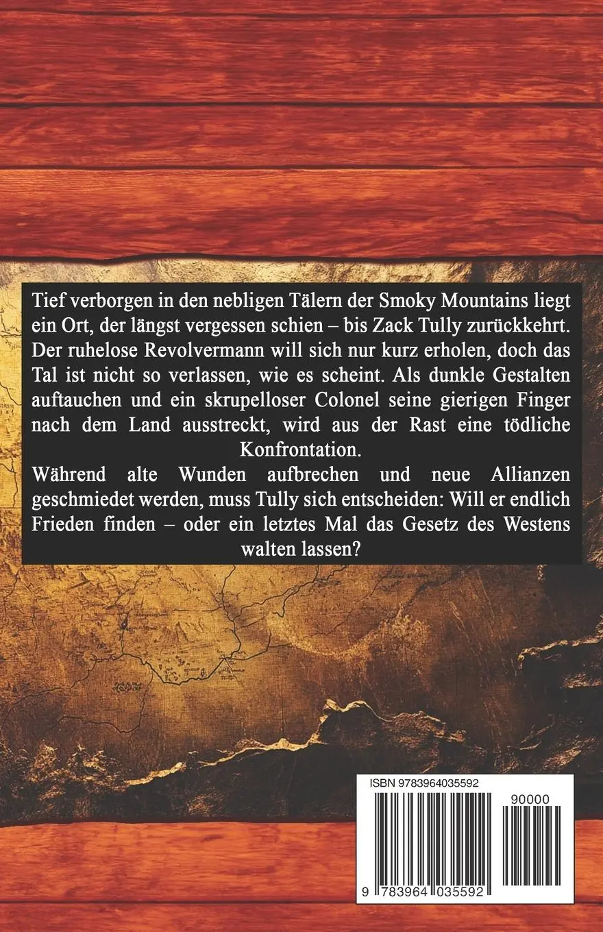 Rückseite: 9783964035592 | Verschollen in den Smokies | Patrick J. Grieser | Taschenbuch | 180 S.