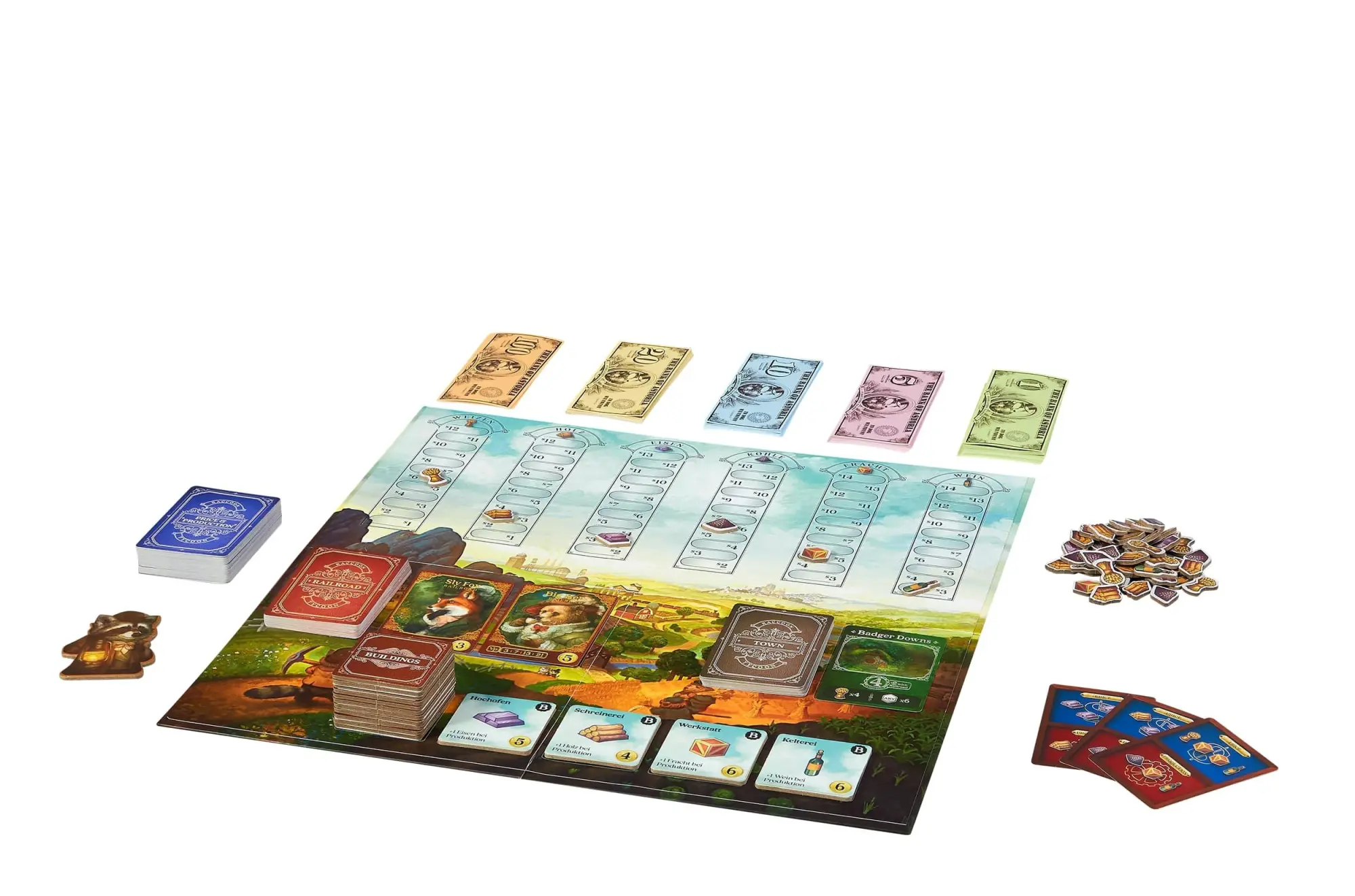Bild: 9001890725692 | Raccoon Tycoon | Spiel | 7256 | Deutsch | 2023 | EAN 9001890725692