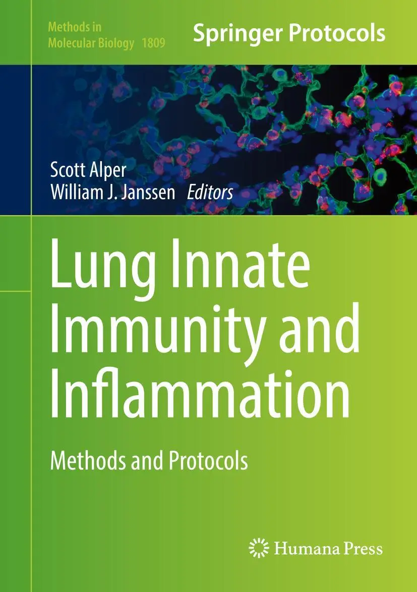 Cover: 9781493985692 | Lung Innate Immunity and Inflammation | Methods and Protocols | Buch