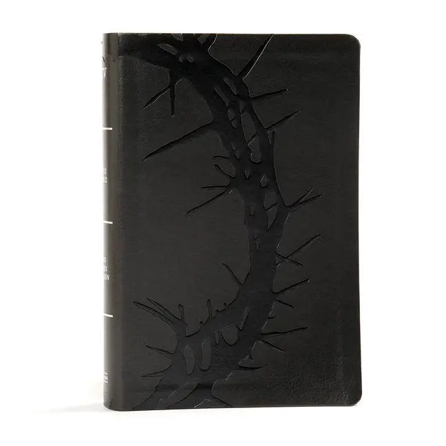 Cover: 9781535935692 | KJV Large Print Personal Size Reference Bible, Charcoal Leathertouch