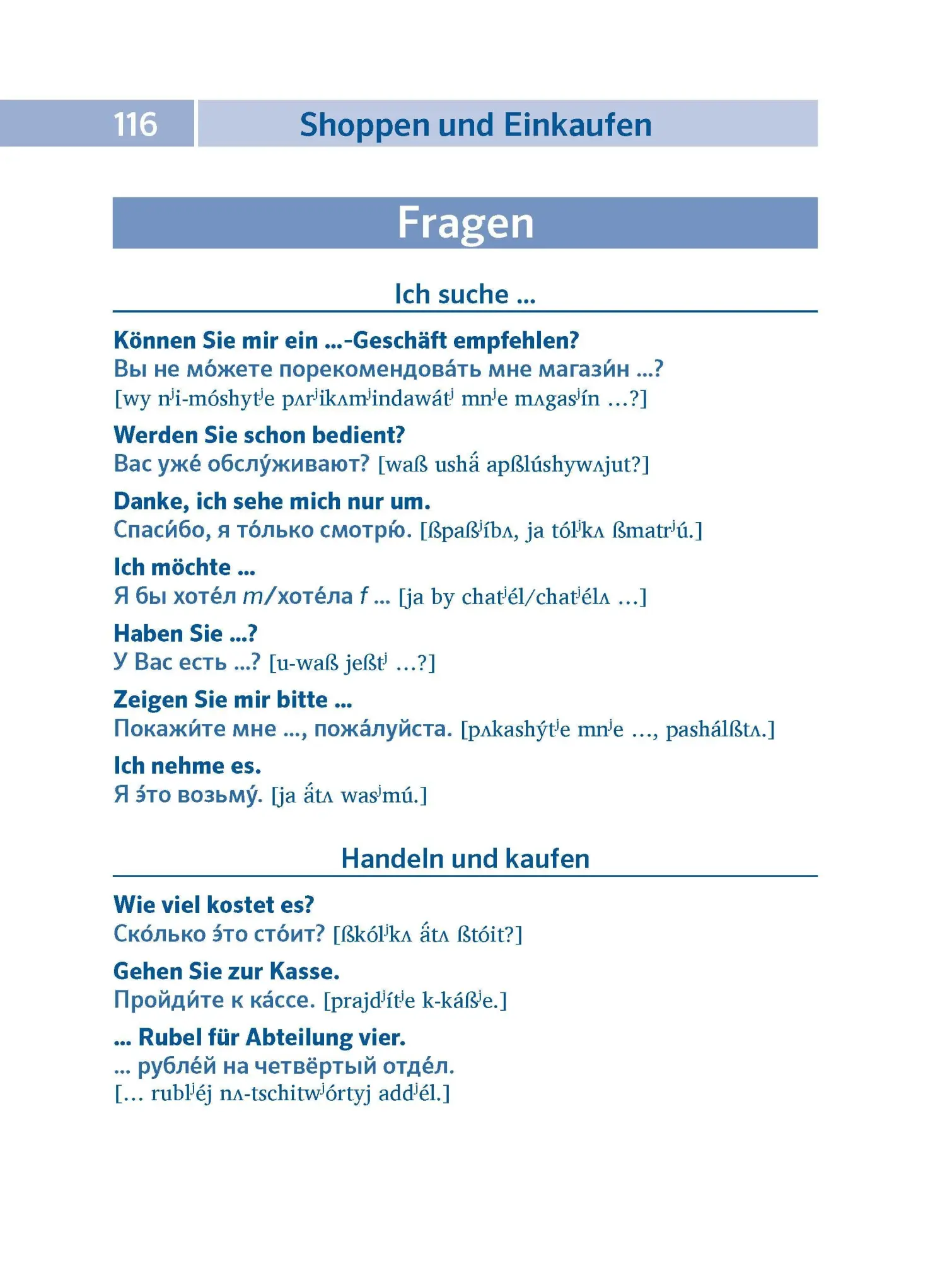 Bild: 9783125185692 | PONS Pocket-Sprachführer Russisch | Taschenbuch | 272 S. | Deutsch