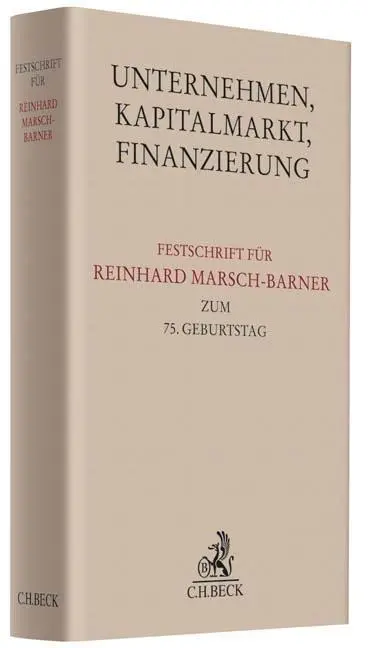 Cover: 9783406725692 | Unternehmen, Kapitalmarkt, Finanzierung | Gerald Spindler | Buch