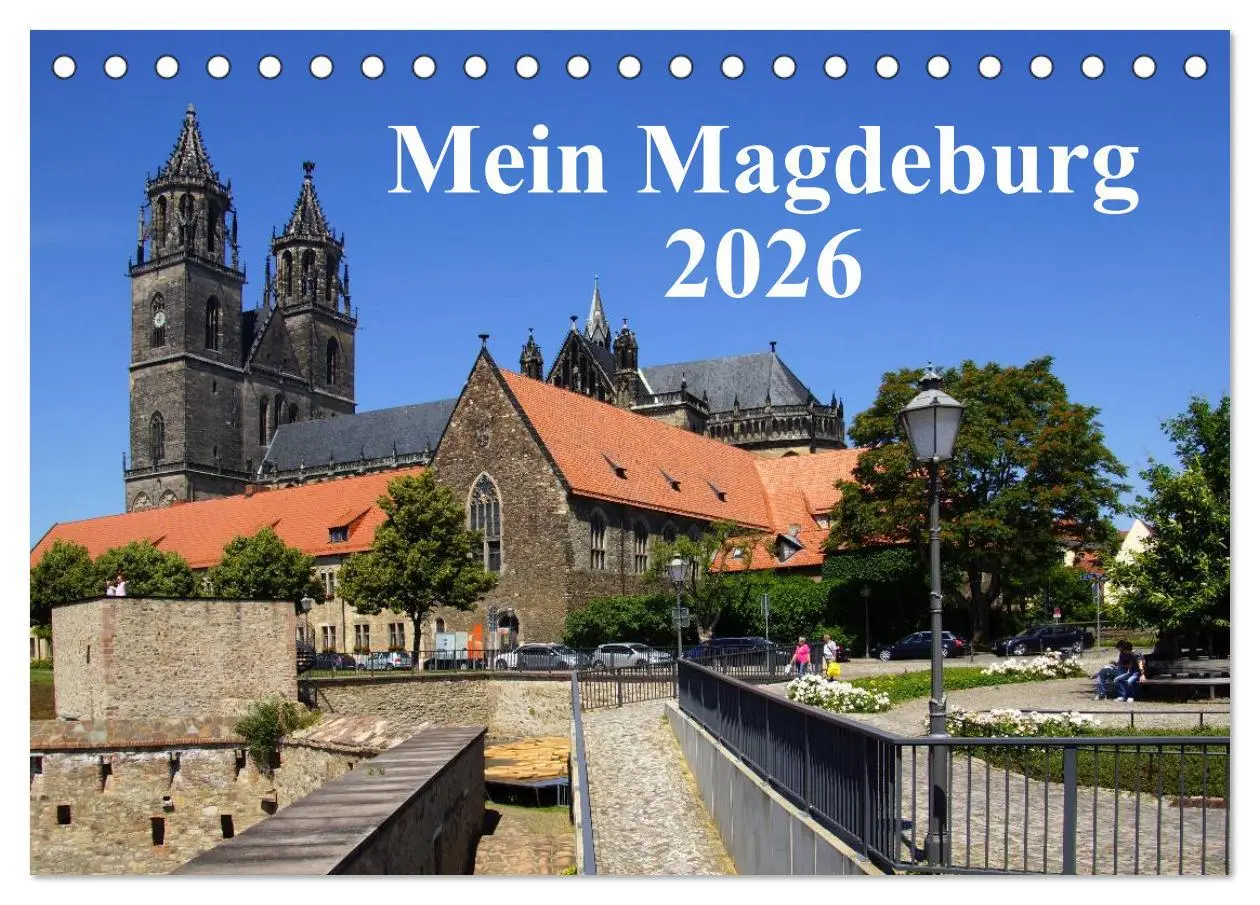 Cover: 9783516095692 | Mein Magdeburg 2026 (Tischkalender 2026 DIN A5 quer), CALVENDO...