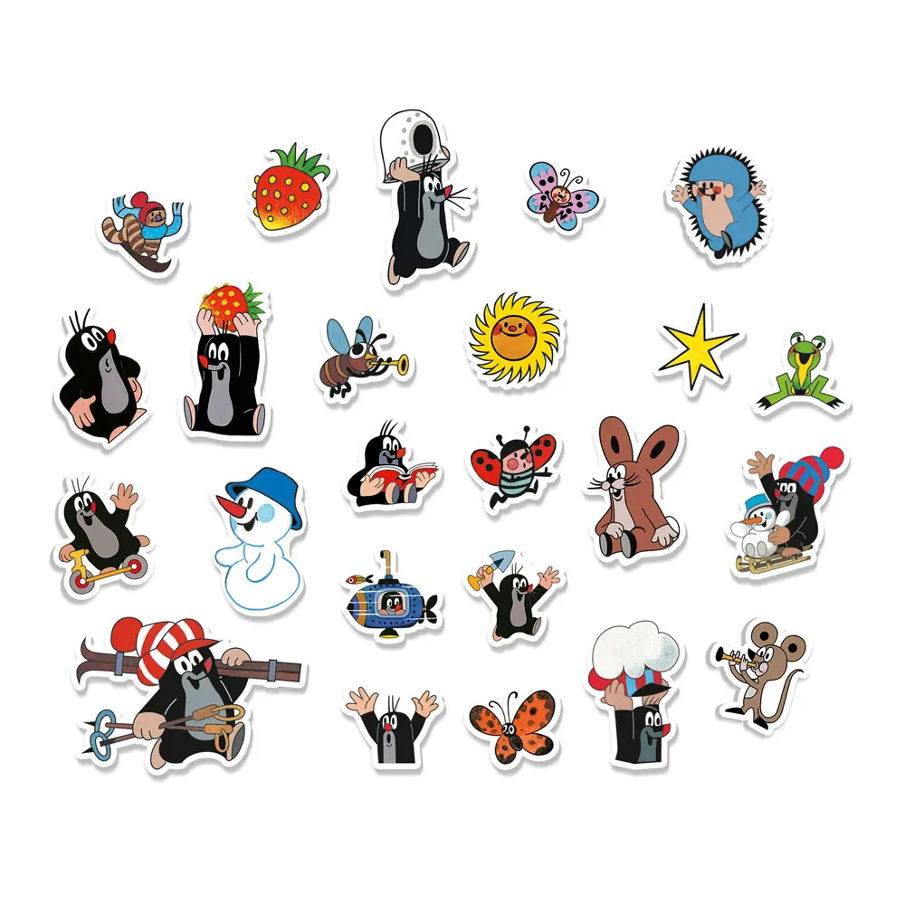 Bild: 9783988025692 | TRÖTSCH - Sticker-Adventskalender "Der kleine Maulwurf "...