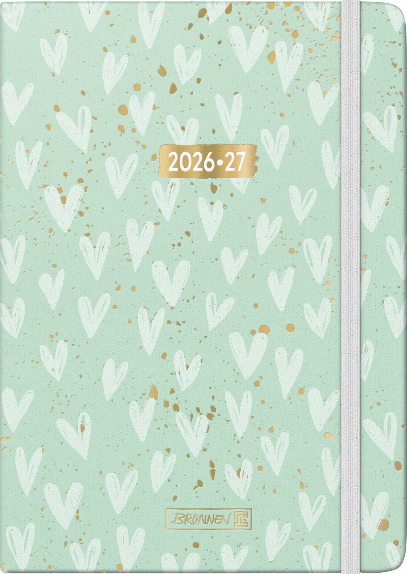 Cover: 4061947155792 | Schülerkalender 2026/2027 "Hearts" A5, Textil | Kalender | 208 S.