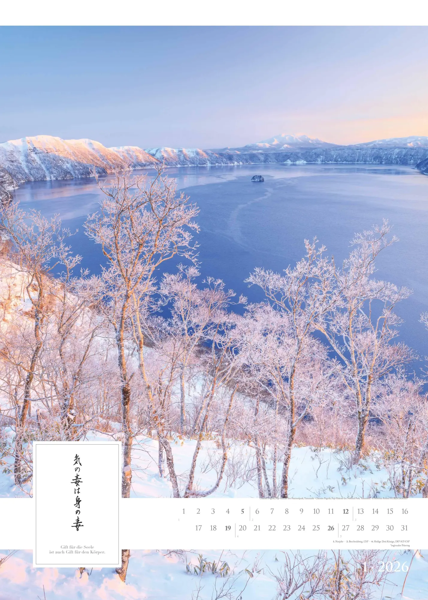 Bild: 4069095005792 | Spirit of Japan 2026 - Bildkalender XXL 50x70 cm - mit japanischer...