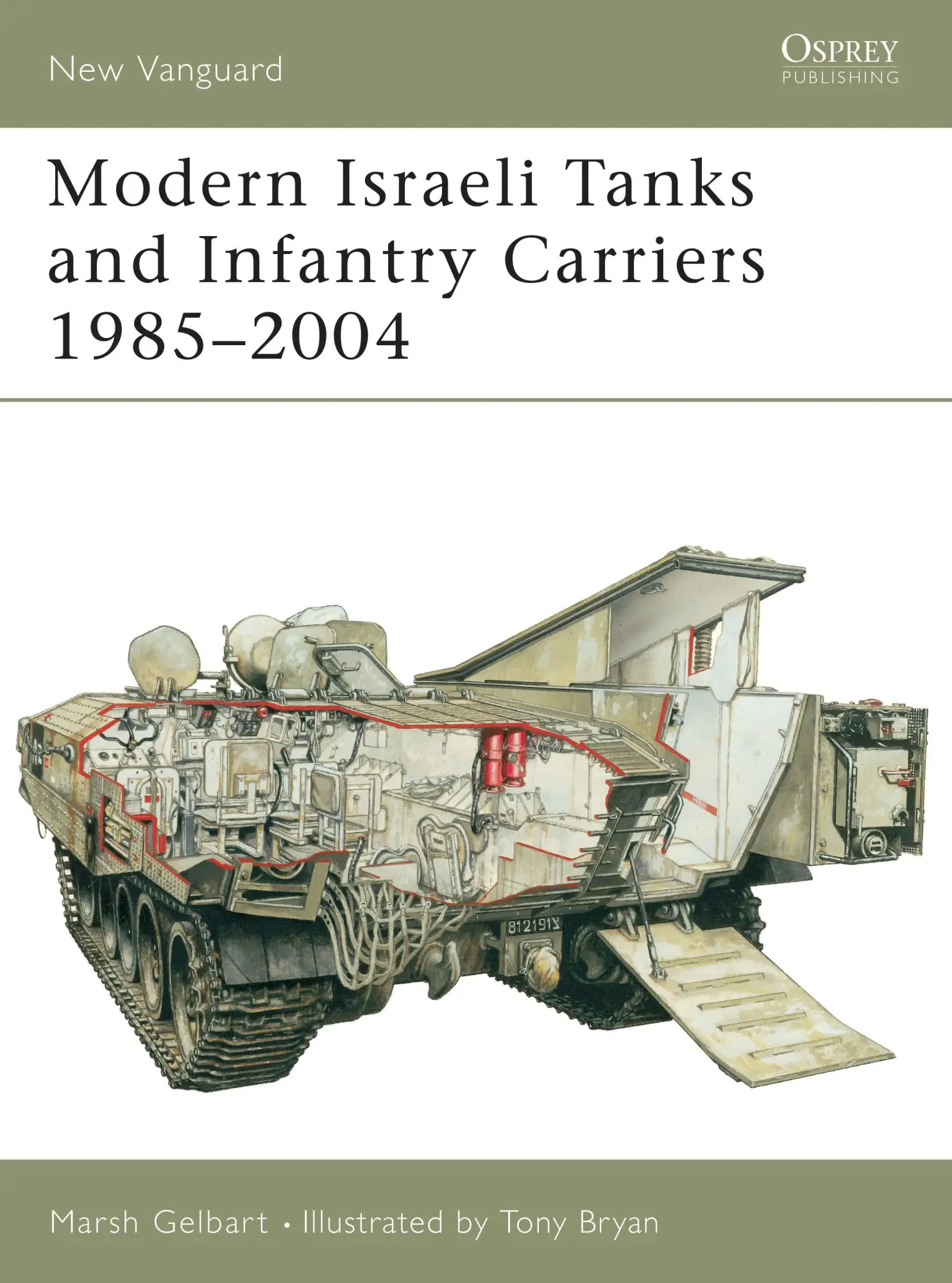 Cover: 9781841765792 | Modern Israeli Tanks and Infantry Carriers 1985-2004 | Marsh Gelbart