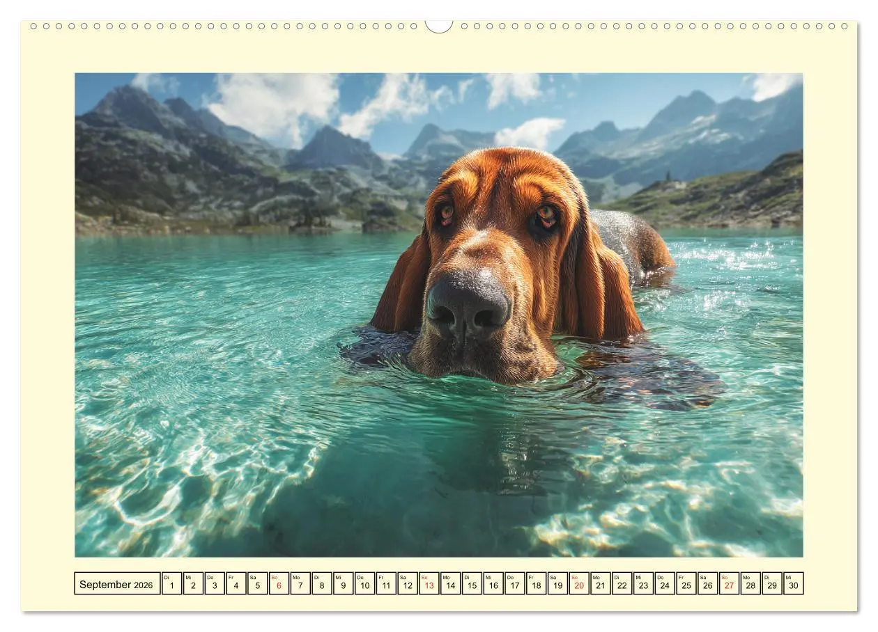 Bild: 9783457825792 | Bloodhound Momente. Zielstrebige Schnüffler mit treuer Seele...