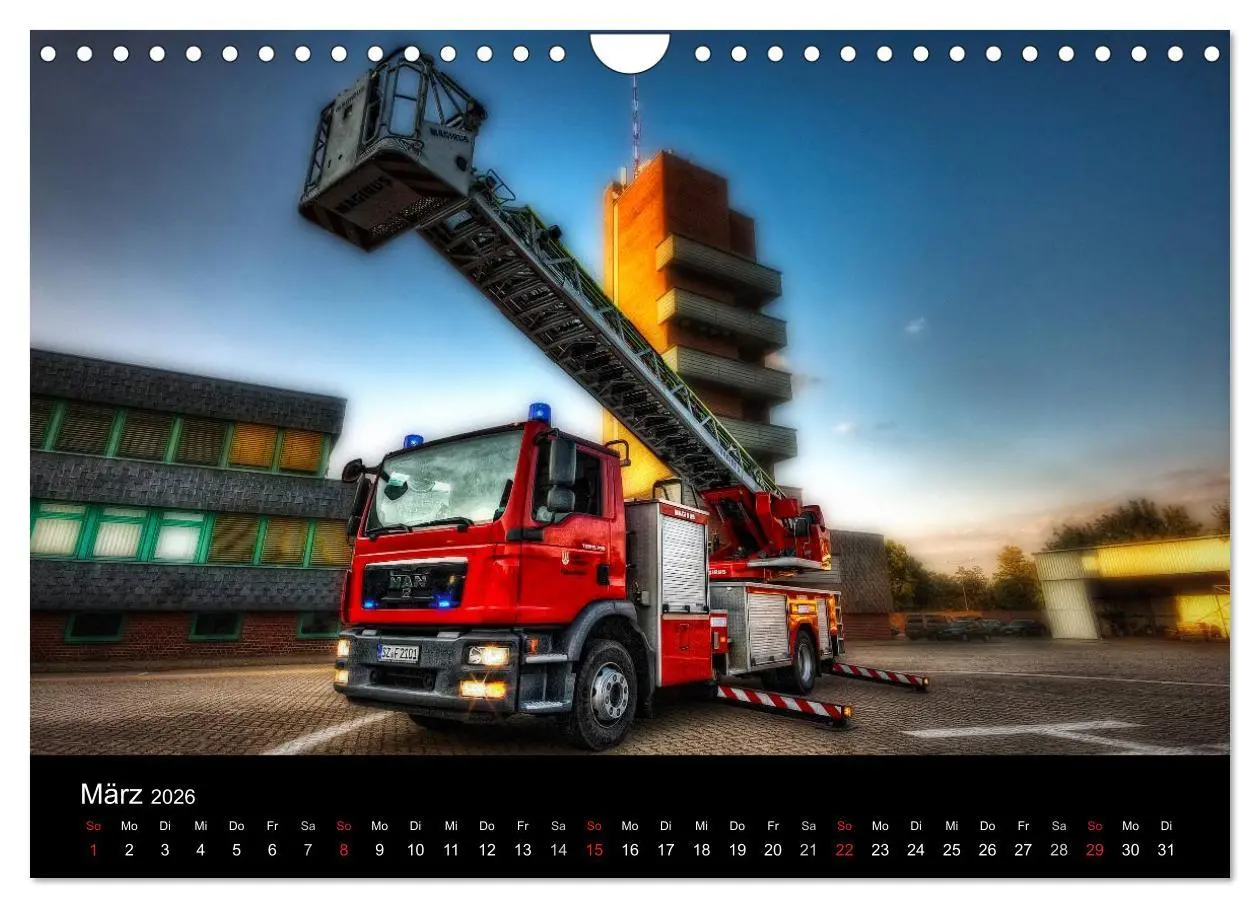 Bild: 9783516155792 | Berufsfeuerwehr Salzgitter (Wandkalender 2026 DIN A4 quer),...