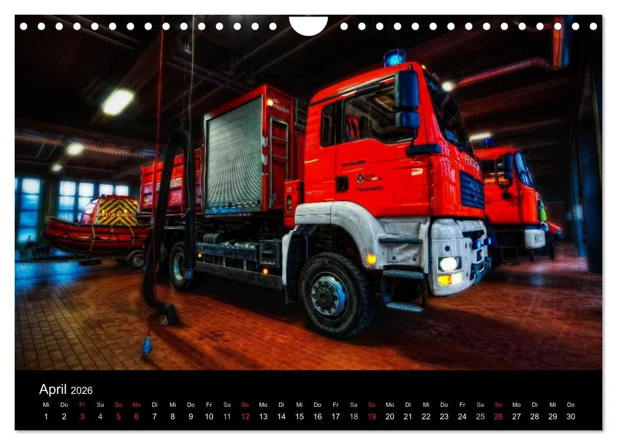 Bild: 9783516155792 | Berufsfeuerwehr Salzgitter (Wandkalender 2026 DIN A4 quer),...