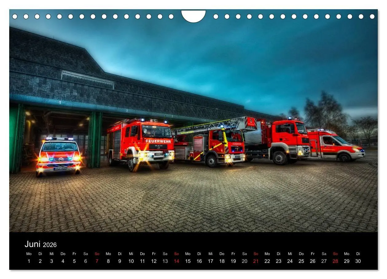 Bild: 9783516155792 | Berufsfeuerwehr Salzgitter (Wandkalender 2026 DIN A4 quer),...