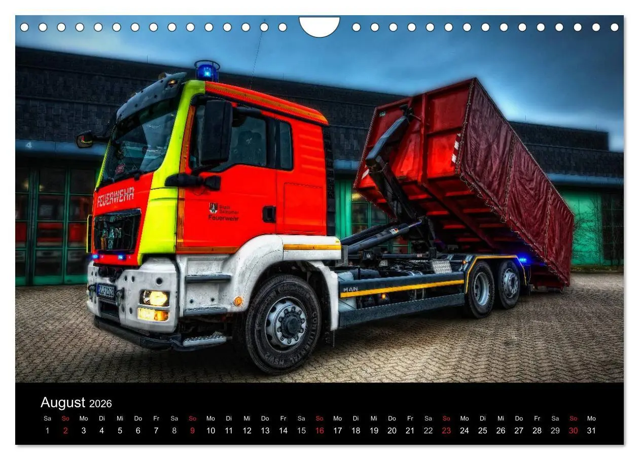 Bild: 9783516155792 | Berufsfeuerwehr Salzgitter (Wandkalender 2026 DIN A4 quer),...