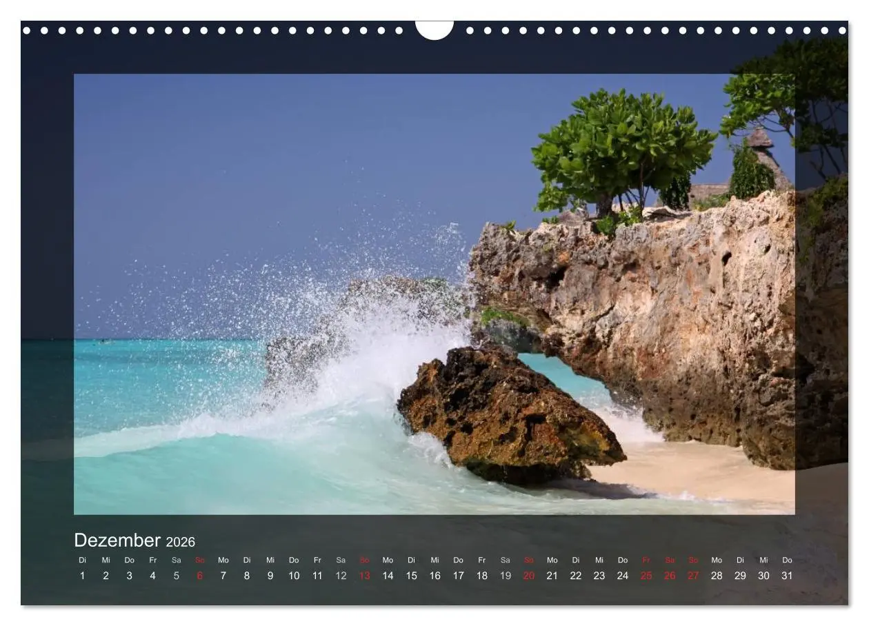 Bild: 9783516225792 | Sansibar (Wandkalender 2026 DIN A3 quer), CALVENDO Monatskalender