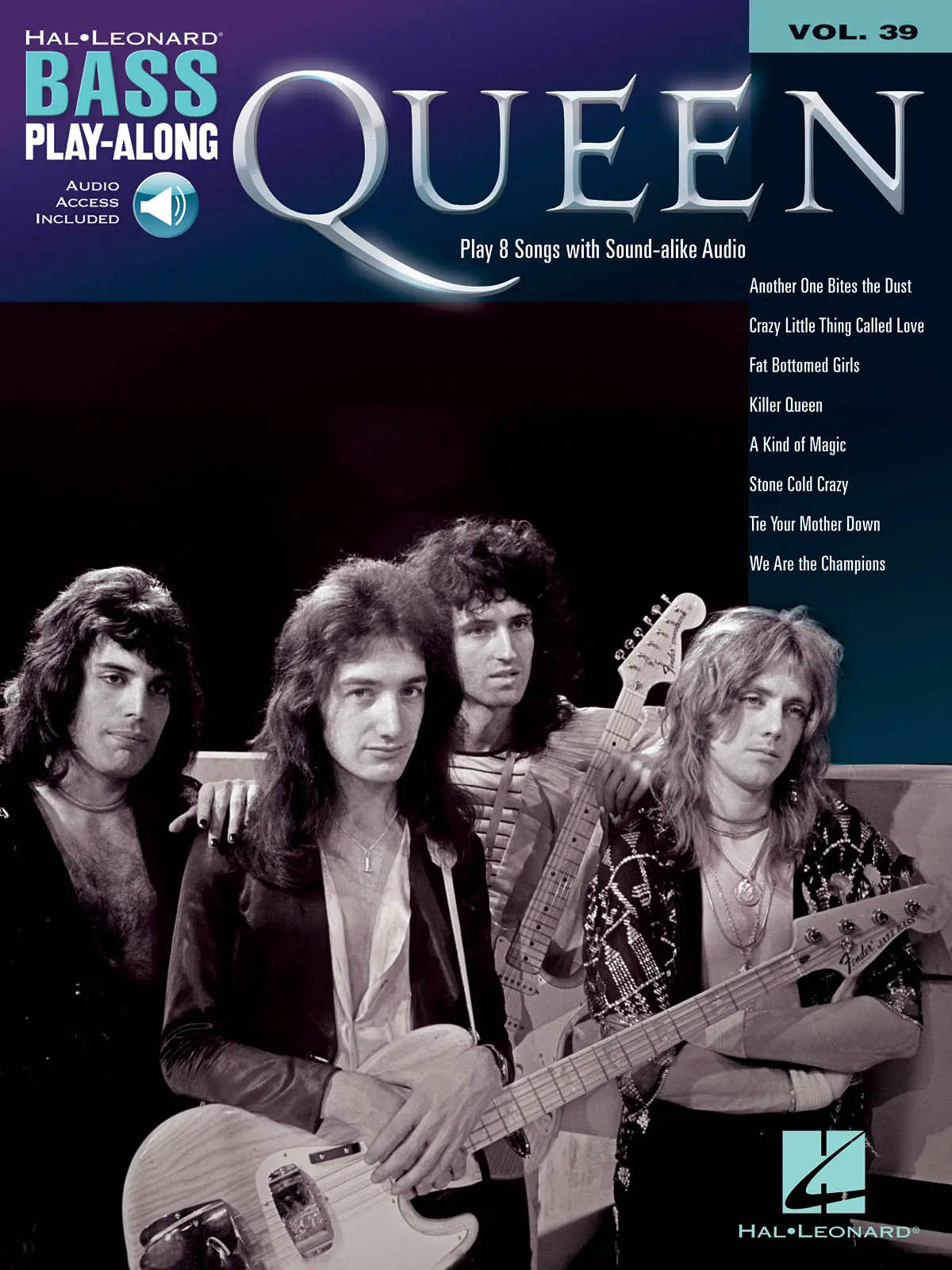 Cover: 884088575892 | Queen: Bass Play-Along Volume 39 (Book/Online Audio) | Taschenbuch