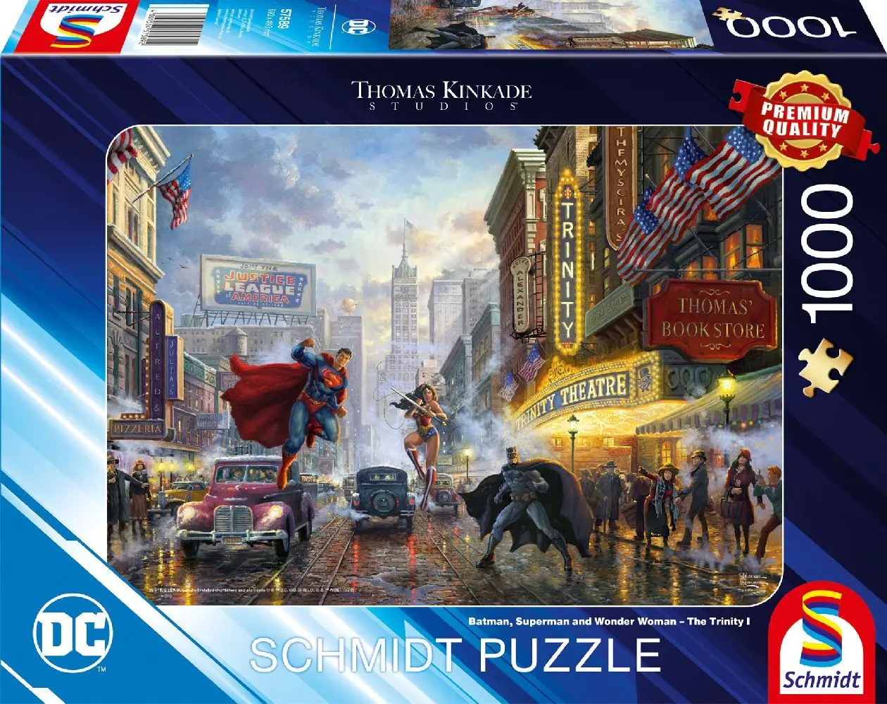 Cover: 4001504575892 | Batman, Superman and Wonder Woman | Spiel | Schachtel | 57589 | 2023