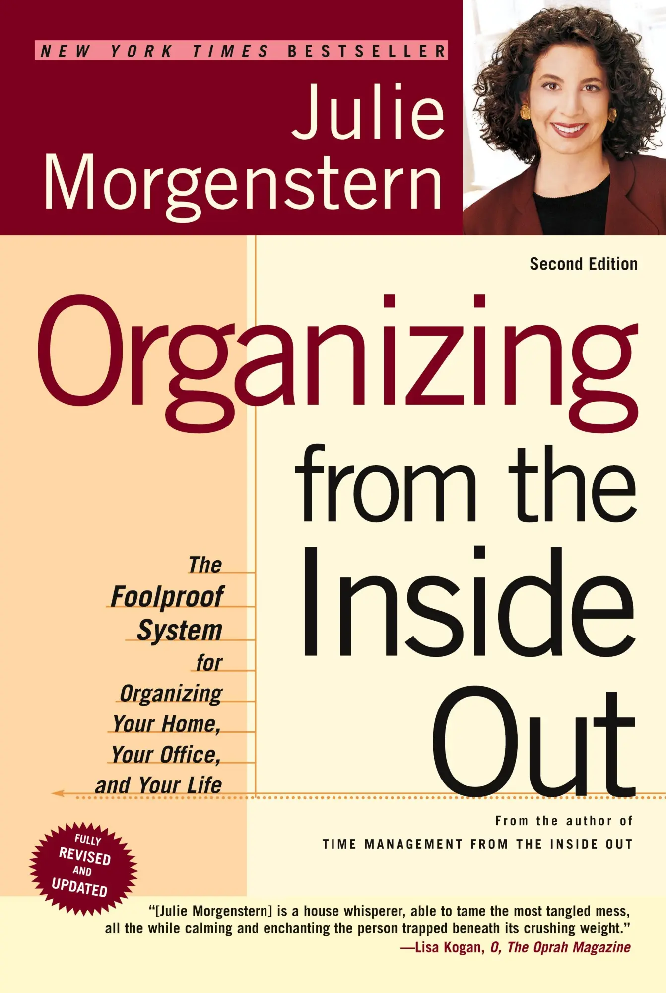Cover: 9780805075892 | Organizing from the Inside Out, second edition | Julie Morgenstern