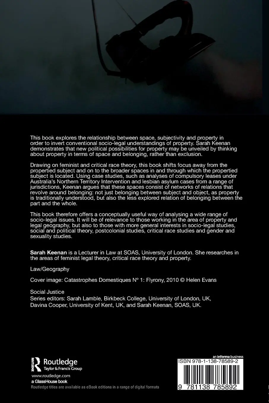 Rückseite: 9781138785892 | Subversive Property | Law and the Production of Spaces of Belonging