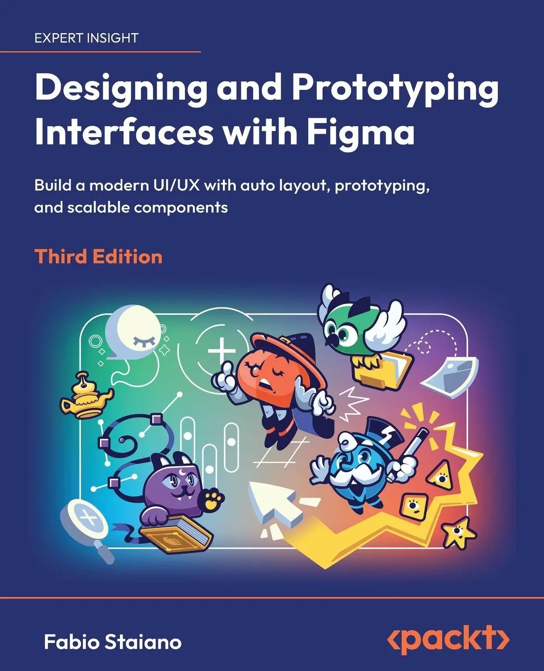 Cover: 9781805805892 | Designing and Prototyping Interfaces with Figma - Third Edition | Buch