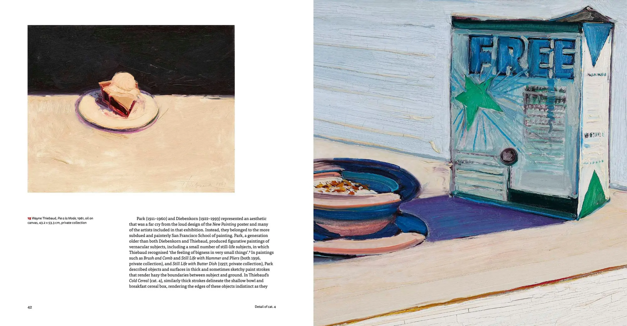 Bild: 9781913645892 | Wayne Thiebaud | American Still Life | Barnaby Wright (u. a.) | Buch