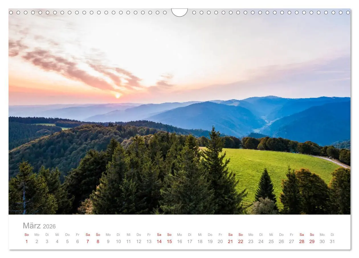 Bild: 9783457815892 | Der Schwarzwald Impressionen (Wandkalender 2026 DIN A3 quer),...