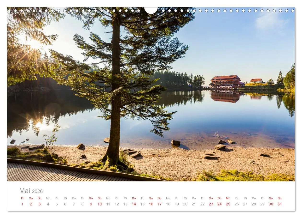 Bild: 9783457815892 | Der Schwarzwald Impressionen (Wandkalender 2026 DIN A3 quer),...
