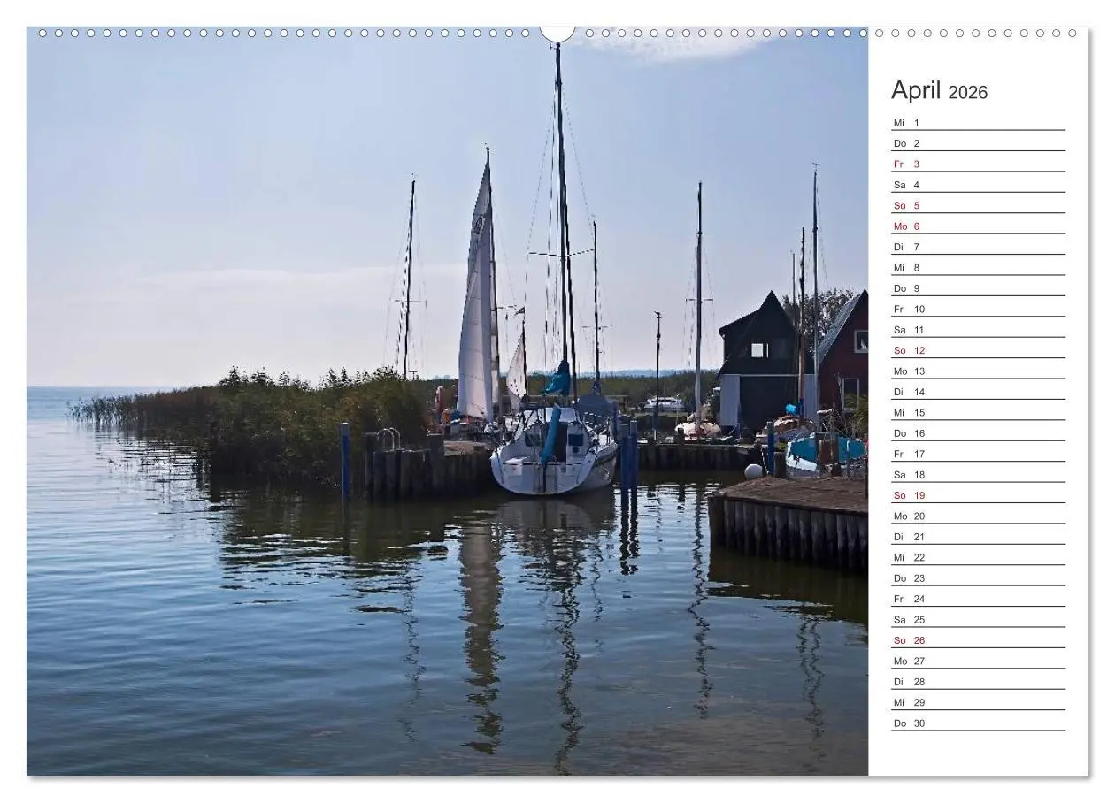Bild: 9783457985892 | Künstlerparadies Ahrenshoop (Wandkalender 2026 DIN A2 quer),...