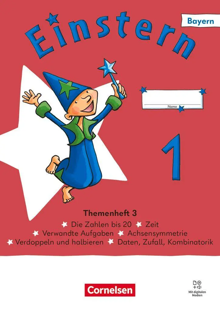 Cover: 9783464815892 | Einstern Mathematik 1. Jahrgangsstufe - Bayern 2026 - Themenheft 3...