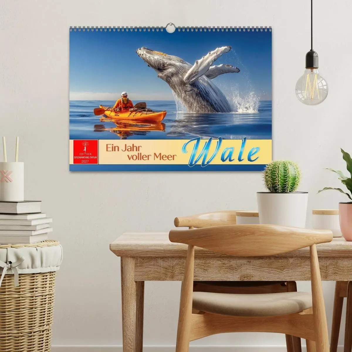 Bild: 9783516905892 | Wale - ein Jahr voller Meer (Wandkalender 2027 DIN A3 quer),...