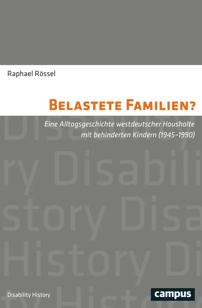 Cover: 9783593515892 | Belastete Familien? | Raphael Rössel | Taschenbuch | 512 S. | Deutsch