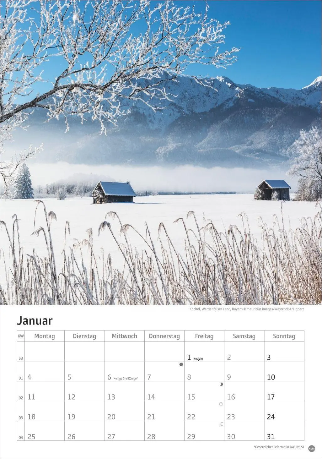 Bild: 9783756415892 | Deutschland Kalender 2027 | Kalender | 13 S. | Deutsch | 2027 | Heye