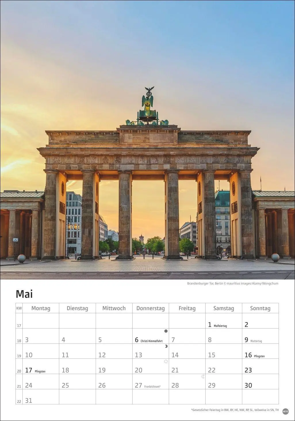 Bild: 9783756415892 | Deutschland Kalender 2027 | Kalender | 13 S. | Deutsch | 2027 | Heye