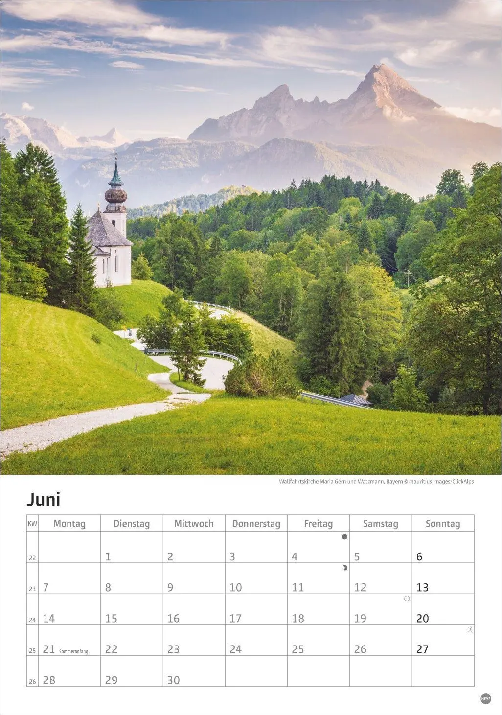 Bild: 9783756415892 | Deutschland Kalender 2027 | Kalender | 13 S. | Deutsch | 2027 | Heye