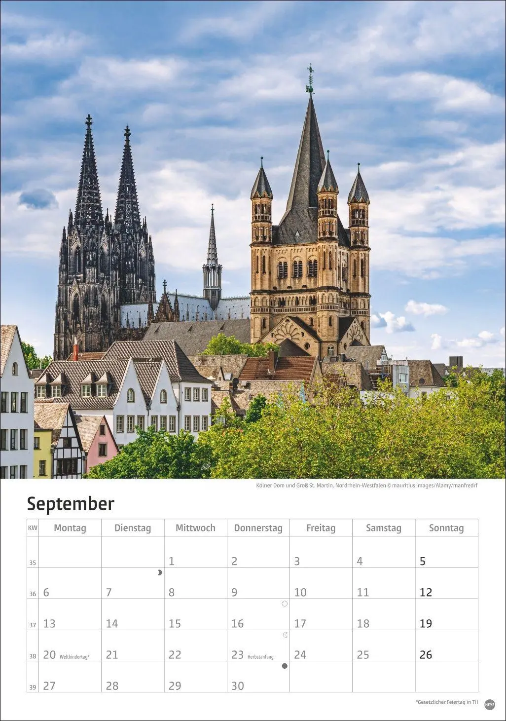 Bild: 9783756415892 | Deutschland Kalender 2027 | Kalender | 13 S. | Deutsch | 2027 | Heye