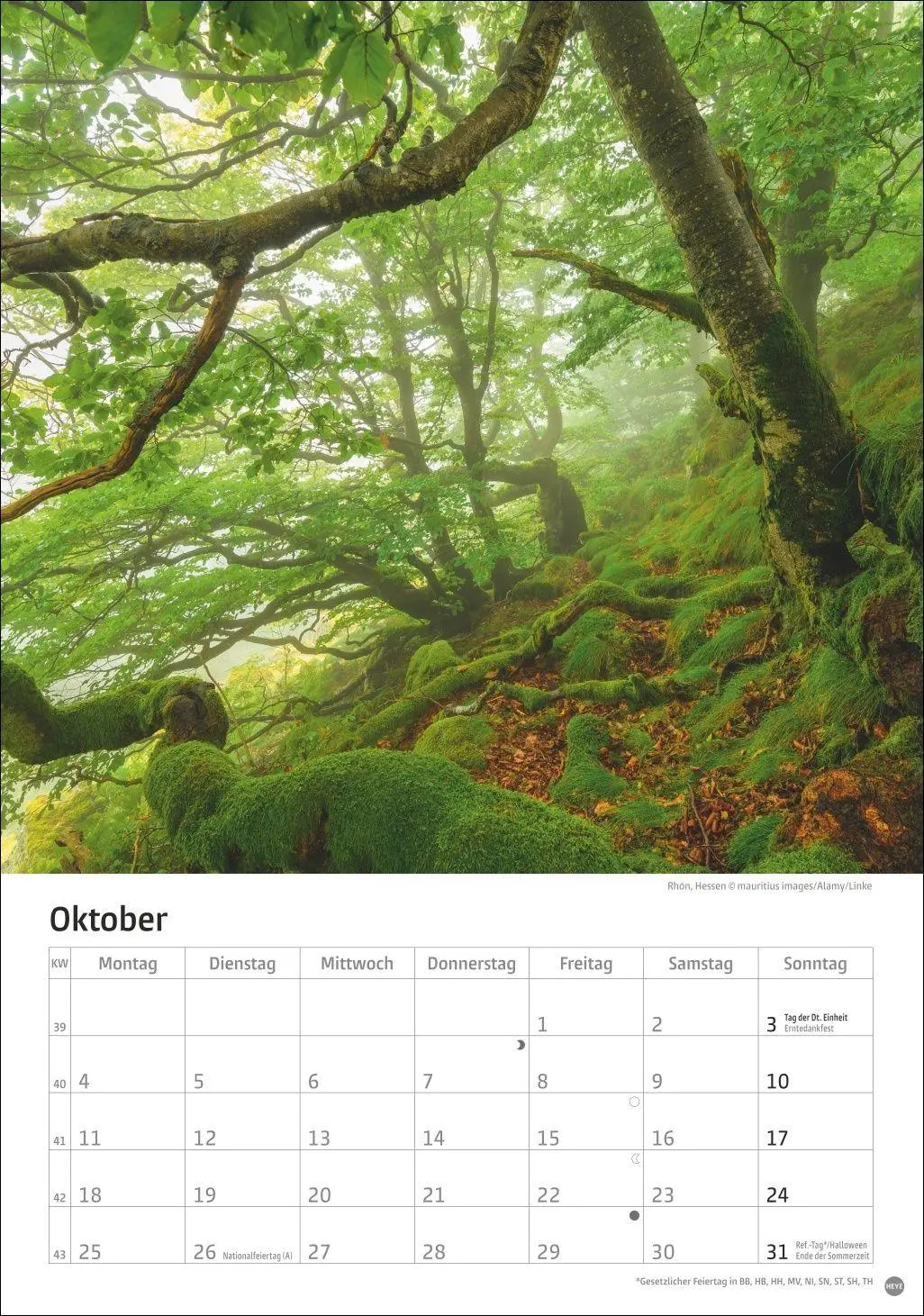 Bild: 9783756415892 | Deutschland Kalender 2027 | Kalender | 13 S. | Deutsch | 2027 | Heye