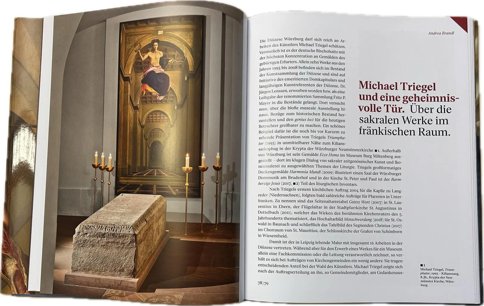Bild: 9783777445892 | Michael Triegel - Vom Sichtbaren zum Unsichtbaren | Gathof (u. a.)