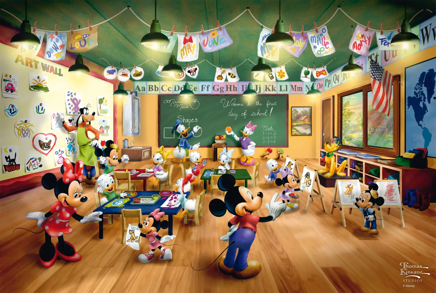 Bild: 4001504565992 | Mickey and Minnie, Schoolhouse | Spiel | Schachtel | 56599 | Deutsch