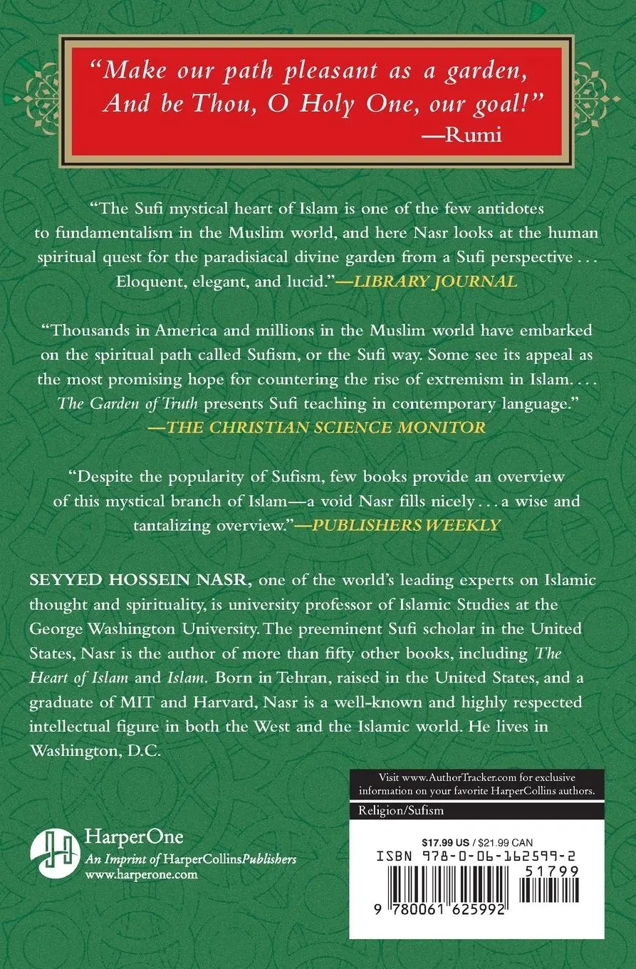 Rückseite: 9780061625992 | The Garden of Truth | Seyyed Hossein Nasr | Taschenbuch | Englisch