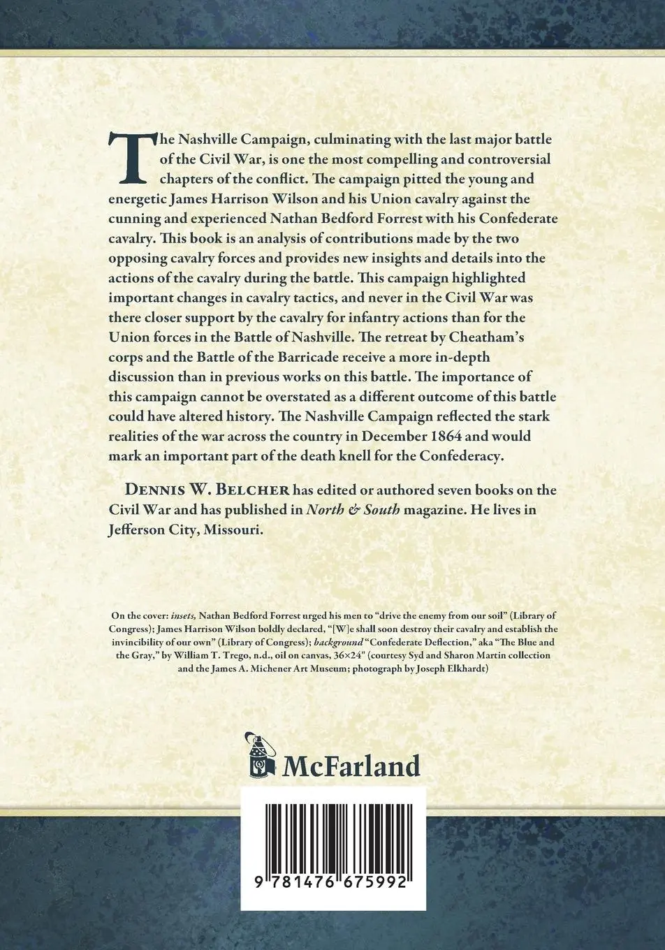 Rückseite: 9781476675992 | The Cavalries in the Nashville Campaign | Dennis W. Belcher | Buch