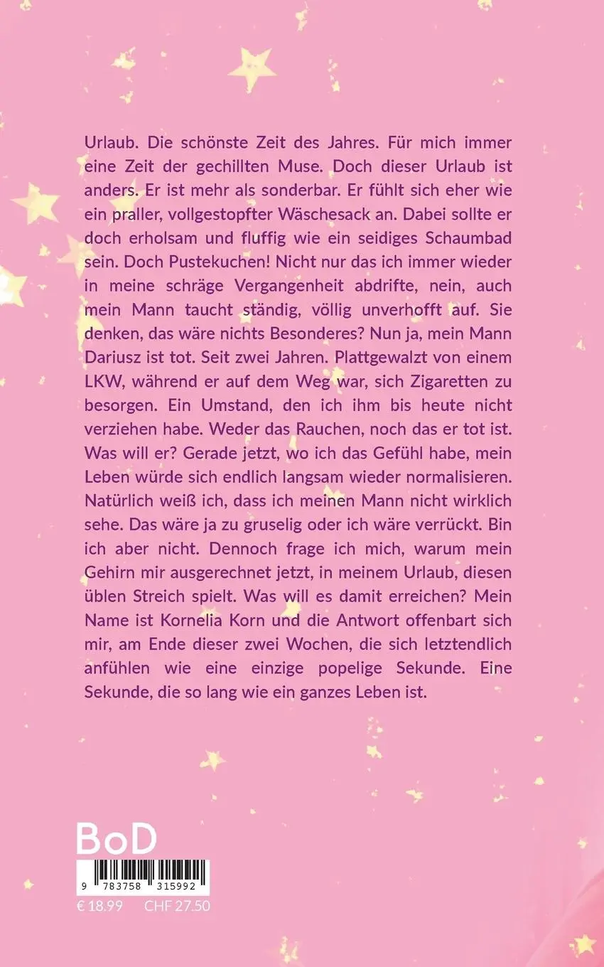 Rückseite: 9783758315992 | Eine Sekunde wie ein ganzes Leben | Roman | Lilian Hintermeyer | Buch