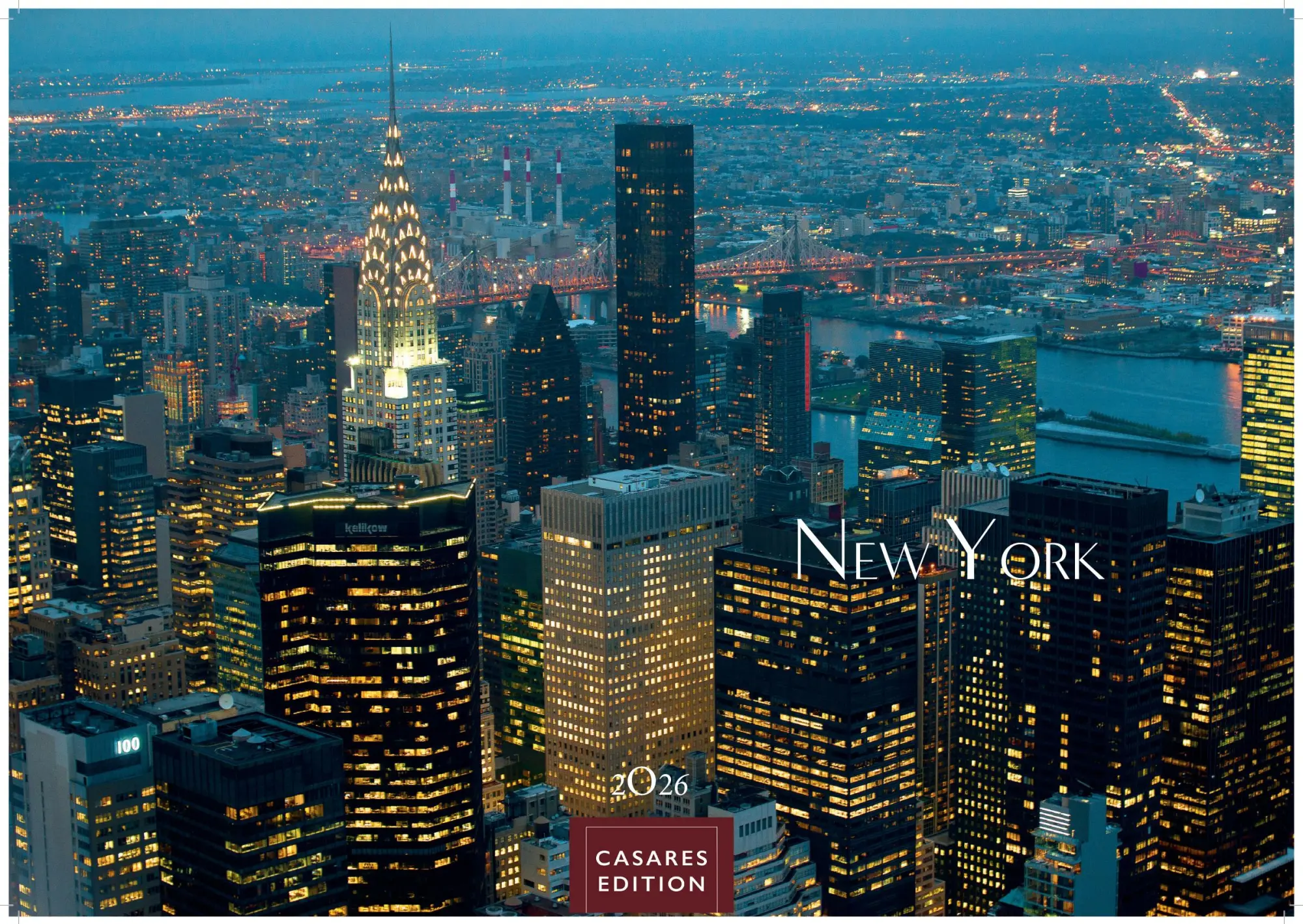 Cover: 9781835246092 | New York 2026 S 24x35cm | Kalender | 14 S. | Deutsch | 2026