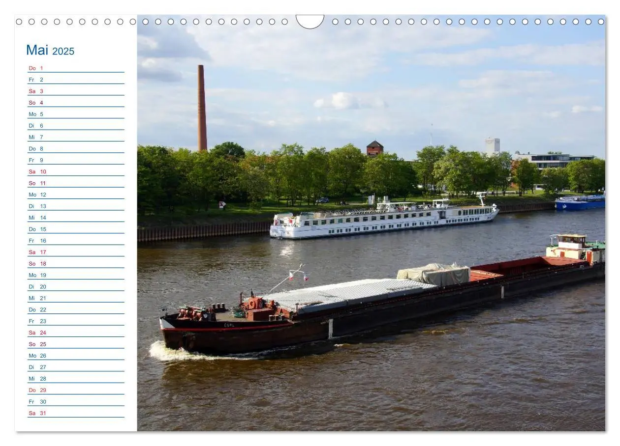 Bild: 9783435466092 | Magdeburg und Umgebung 2025 (Wandkalender 2025 DIN A3 quer),...